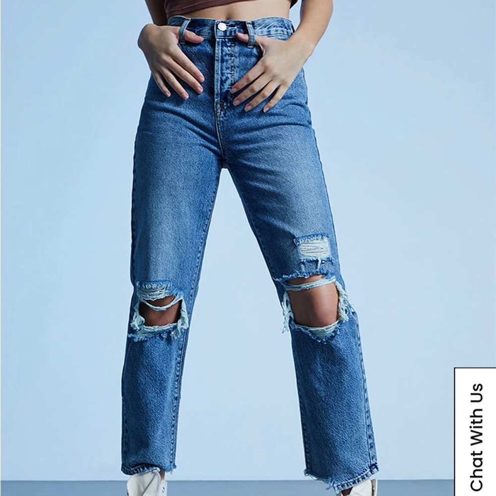 Ripped high wasted PacSun jeans
